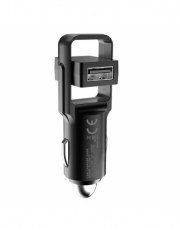 PLATINET CAR CHARGER ROTATION USB 2xUSB 4.8A [44651]